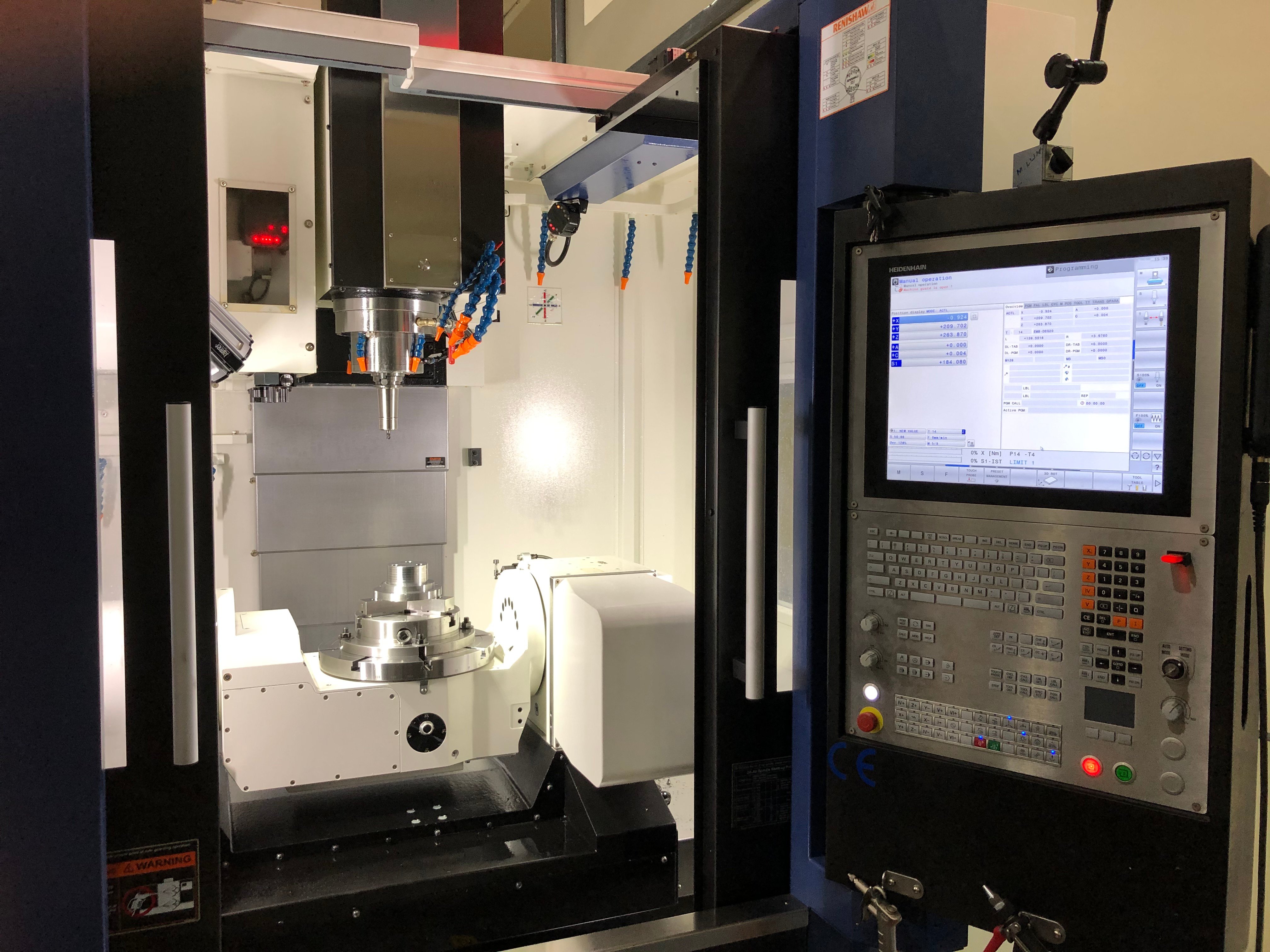 Increased Production Capabilities with 5-Axis CNC Milling Equipment